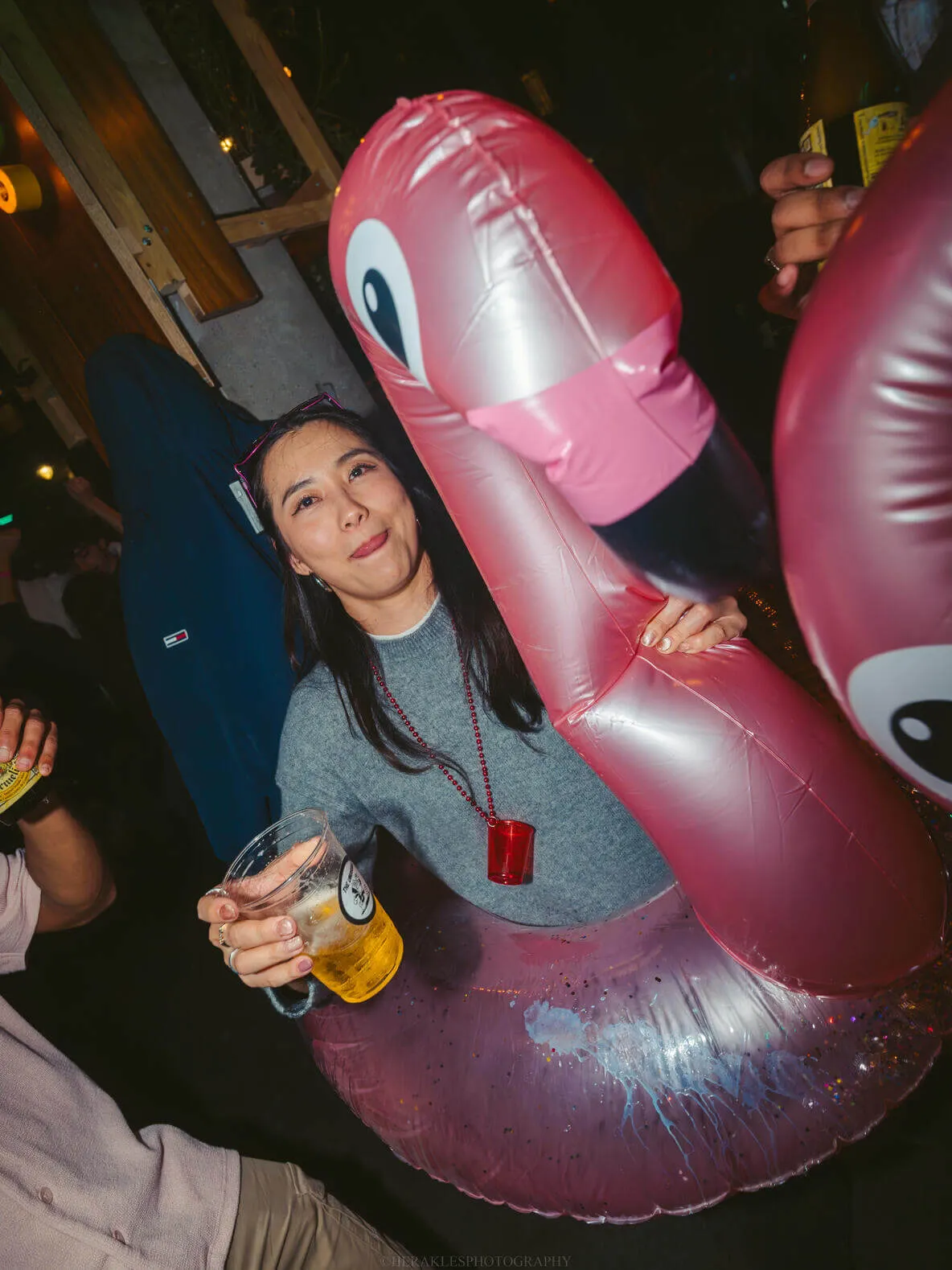 Bar counter at The Unusual