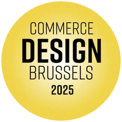 Commerce Design Brussels 2025 Winner Badge