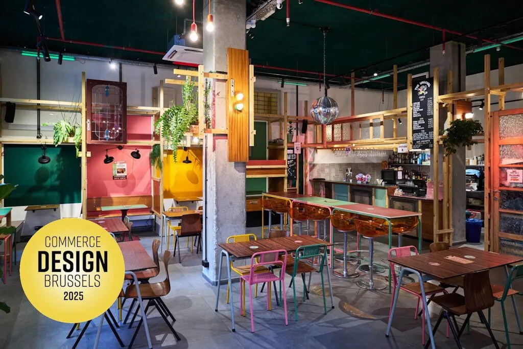 The Unusual interior — Commerce Design Brussels 2025 winner